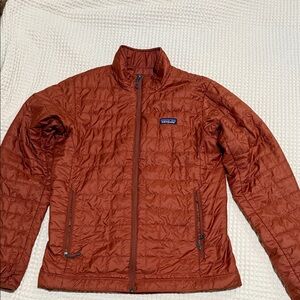 Patagonia Men's Burnt Orange Nano Puffer Jacket